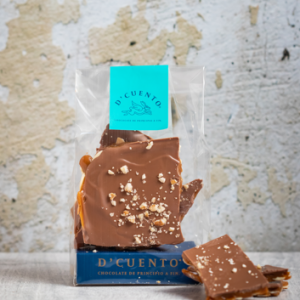 Tabletas toffee crocantes leche 125 grs.