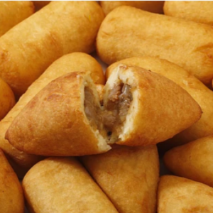 Papas rellenas de pino