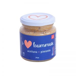 Hummus aceituna pimiento